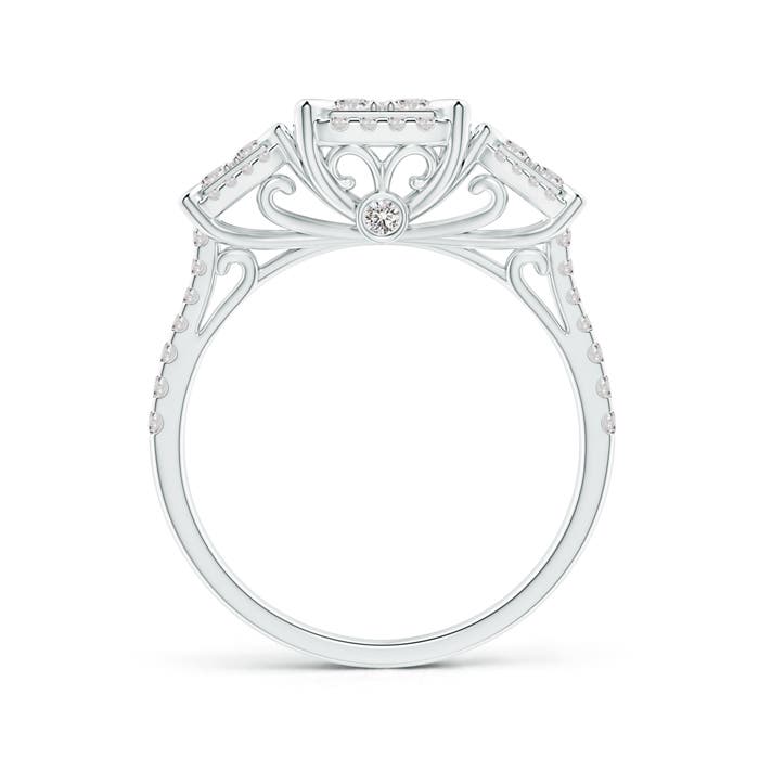 I-J, I1-I2 / 0.95 CT / 14 KT White Gold