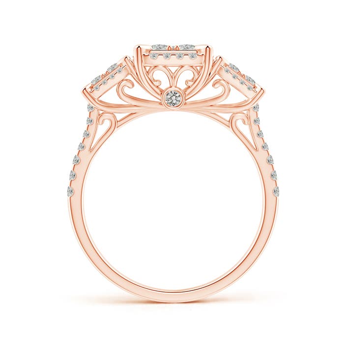 K, I3 / 0.95 CT / 14 KT Rose Gold