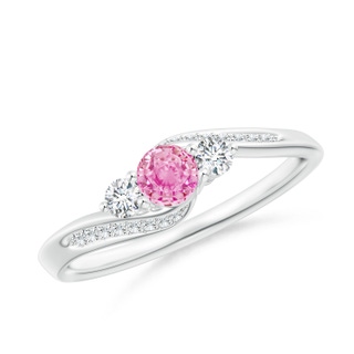 Round A Pink Sapphire