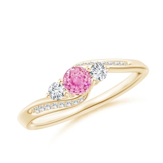 Round A Pink Sapphire