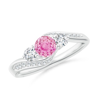 Round A Pink Sapphire