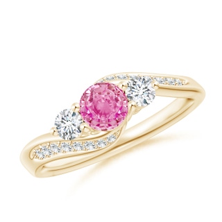 Round AA Pink Sapphire