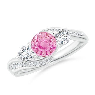 Round A Pink Sapphire