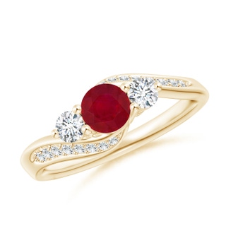 Round AA Ruby