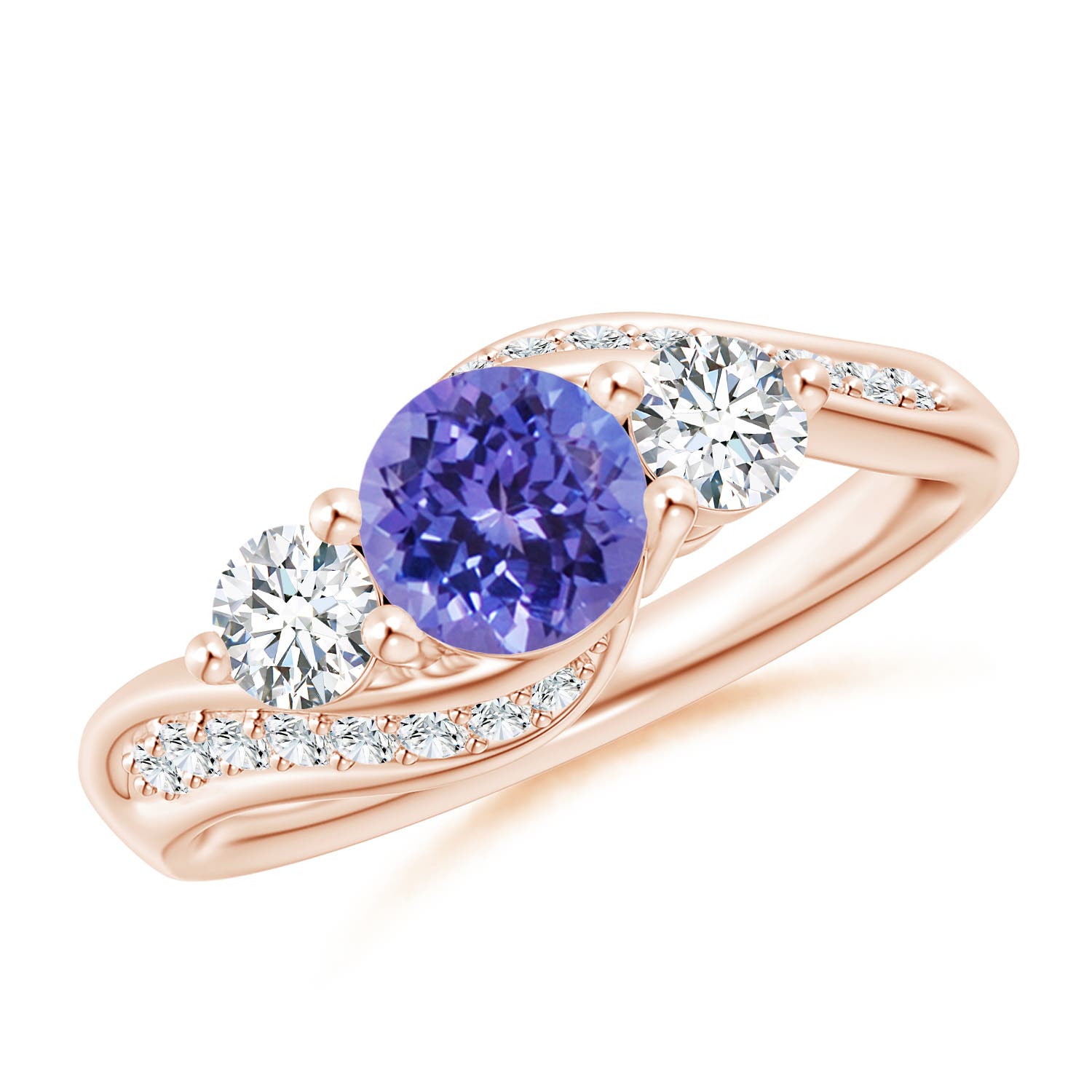 AA - Tanzanite / 1.46 CT / 14 KT Rose Gold