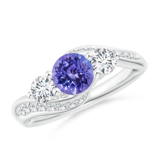 Round AA Tanzanite