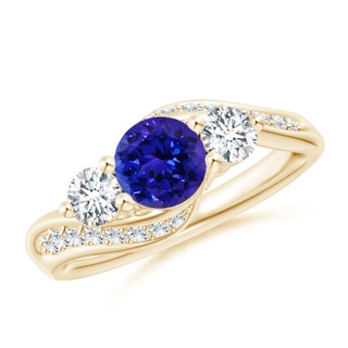 Round AAAA Tanzanite