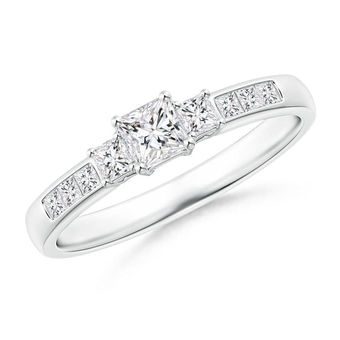 H, SI2 / 0.48 CT / 14 KT White Gold