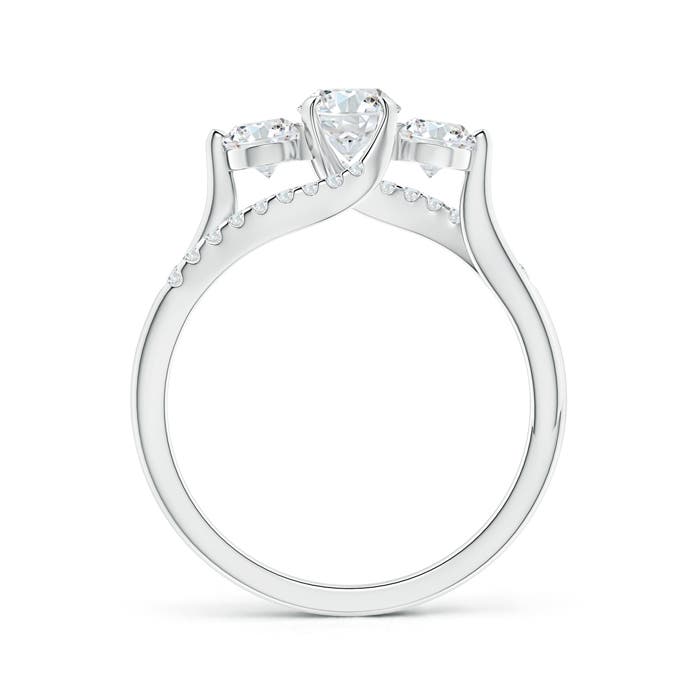 F-G, VS / 1.01 CT / 14 KT White Gold