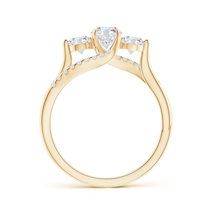 F-G, VS / 1.01 CT / 14 KT Yellow Gold