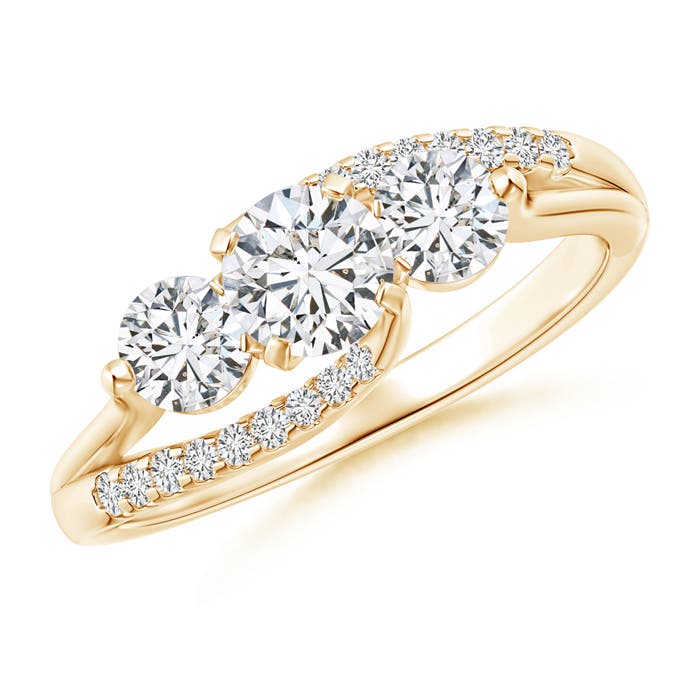 H, SI2 / 1.01 CT / 14 KT Yellow Gold