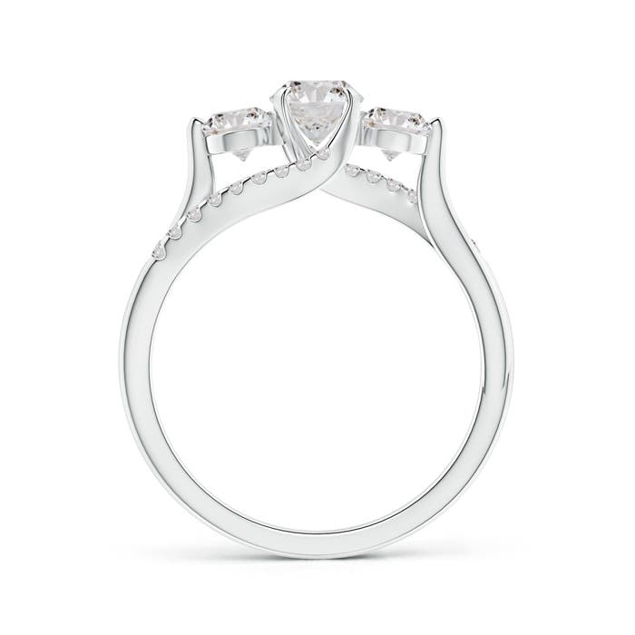 I-J, I1-I2 / 1.01 CT / 14 KT White Gold