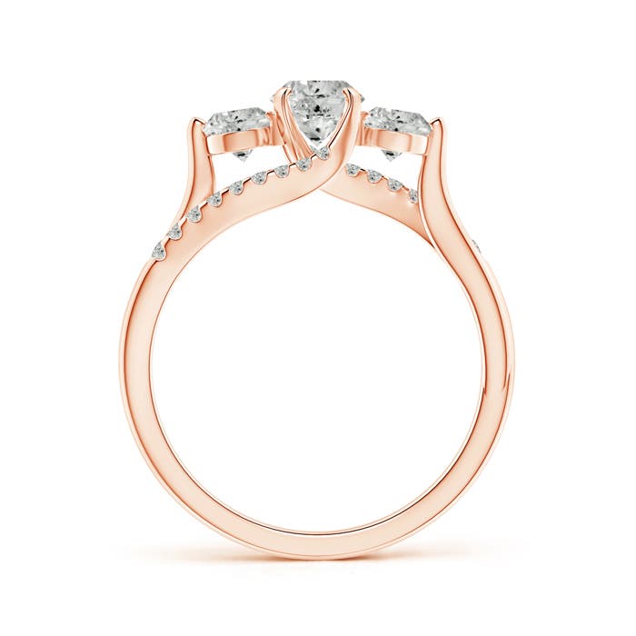 K, I3 / 1.01 CT / 14 KT Rose Gold