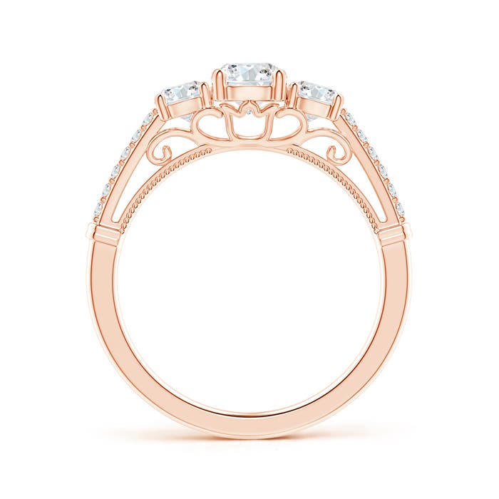 F-G, VS / 0.97 CT / 14 KT Rose Gold