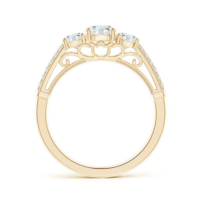 F-G, VS / 0.97 CT / 14 KT Yellow Gold