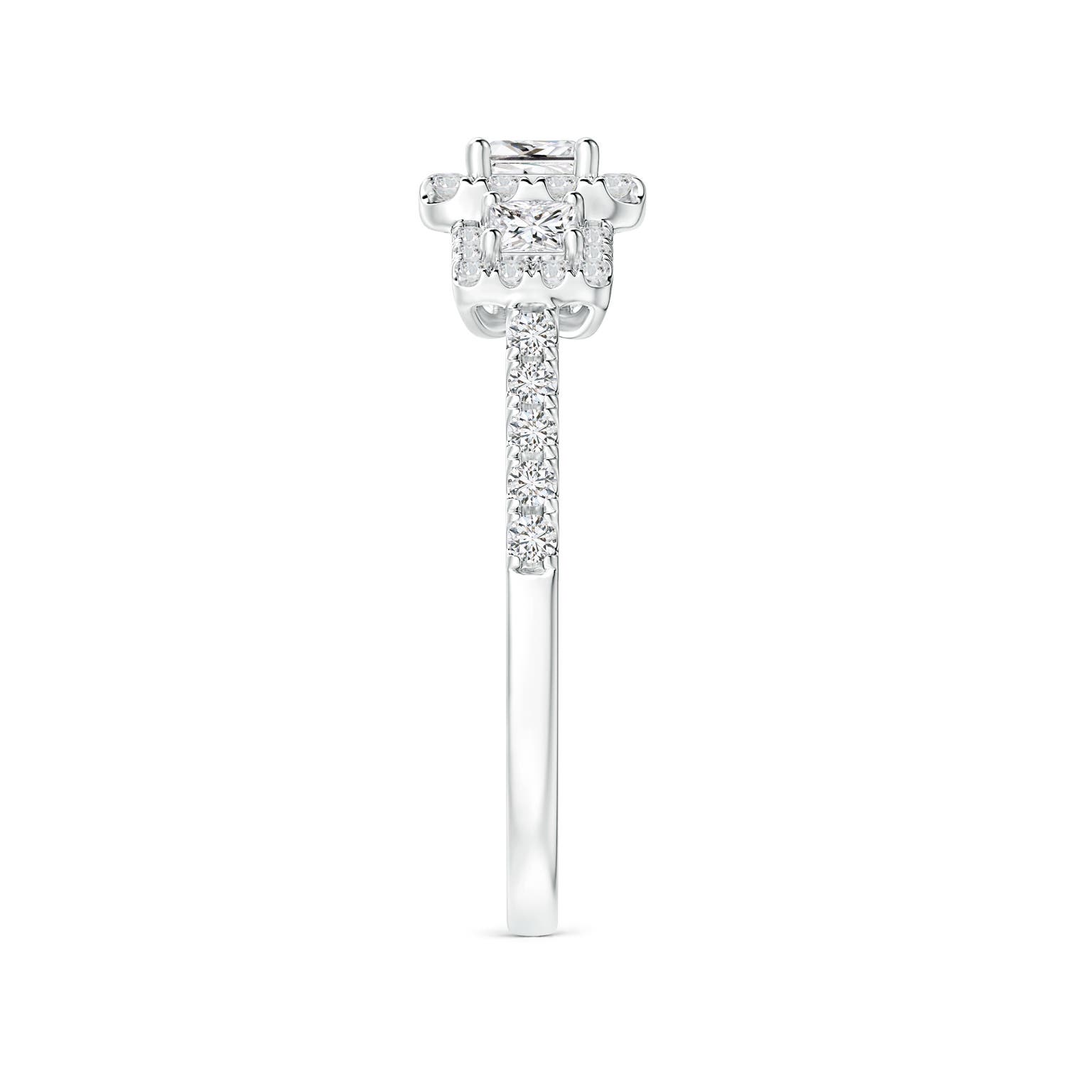 H, SI2 / 0.87 CT / 14 KT White Gold