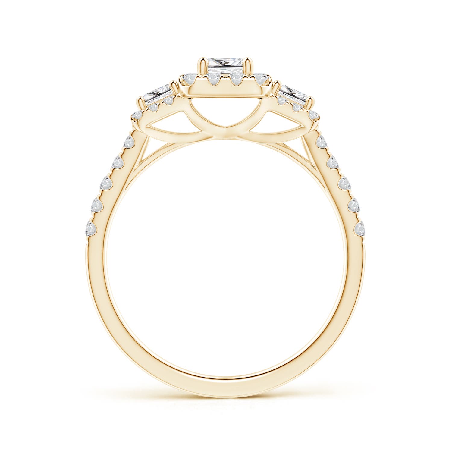 H, SI2 / 0.87 CT / 14 KT Yellow Gold