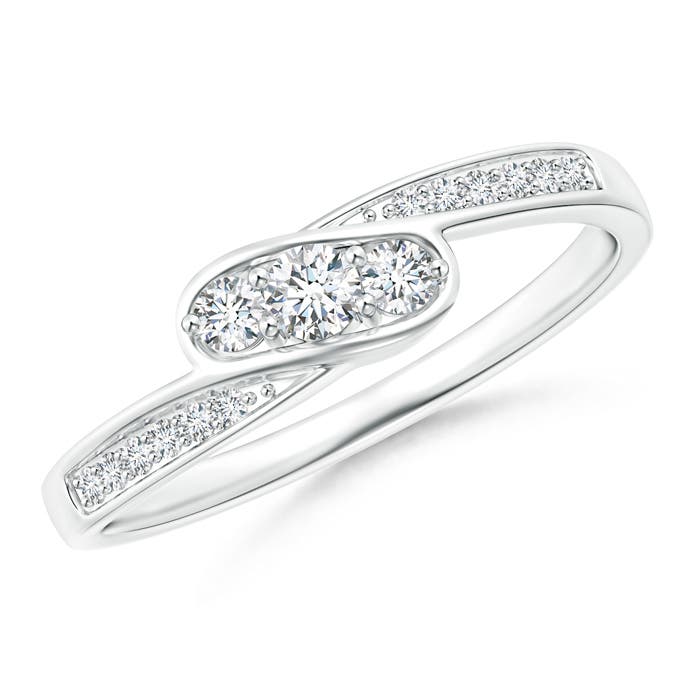 G, VS2 / 0.23 CT / 14 KT White Gold