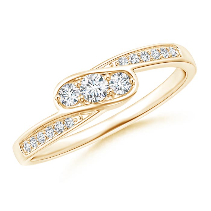 G, VS2 / 0.23 CT / 14 KT Yellow Gold