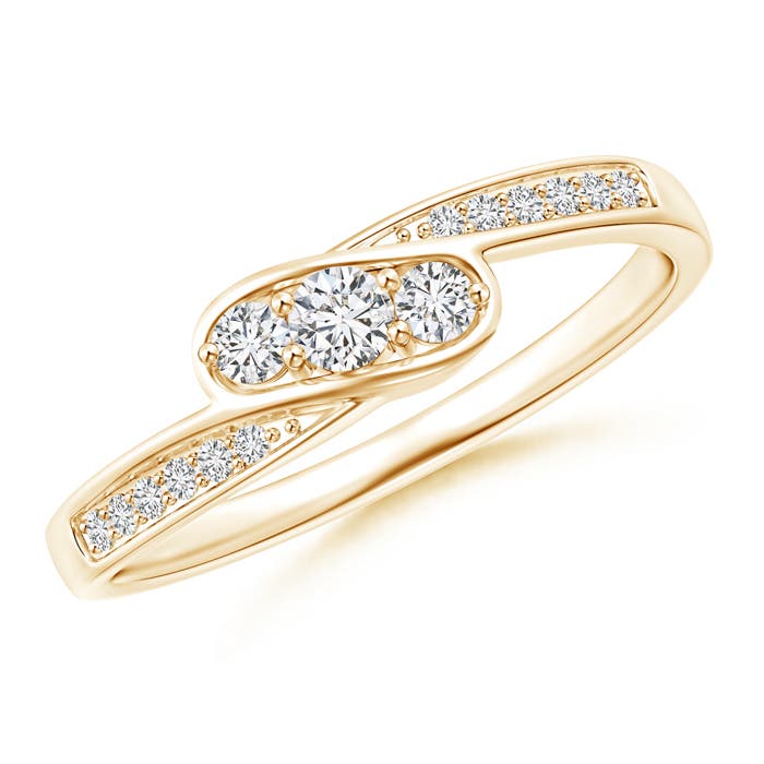 H, SI2 / 0.23 CT / 14 KT Yellow Gold