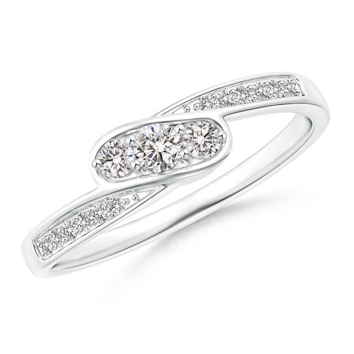 I-J, I1-I2 / 0.23 CT / 14 KT White Gold