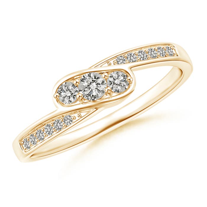 K, I3 / 0.23 CT / 14 KT Yellow Gold