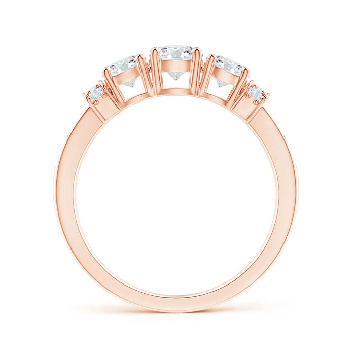 G, VS2 / 1.01 CT / 14 KT Rose Gold