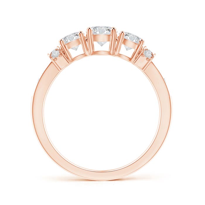 H, SI2 / 1.01 CT / 14 KT Rose Gold