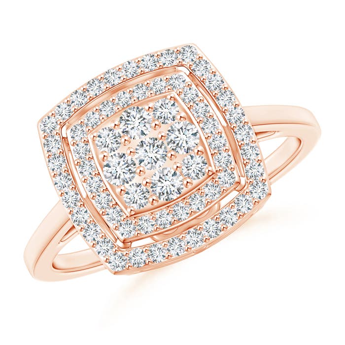 G, VS2 / 0.51 CT / 14 KT Rose Gold