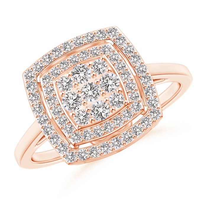 I-J, I1-I2 / 0.51 CT / 14 KT Rose Gold