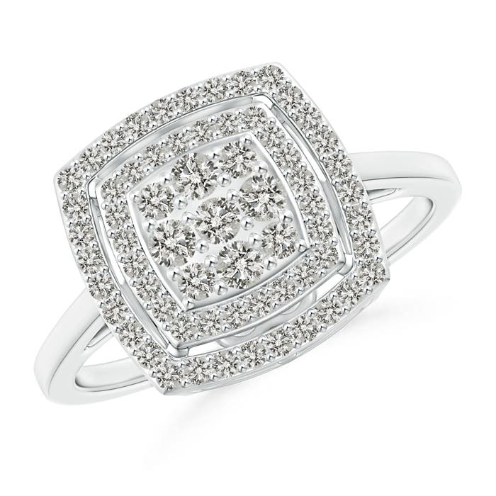 K, I3 / 0.51 CT / 14 KT White Gold