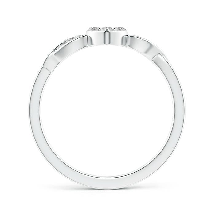 K, I3 / 0.19 CT / 14 KT White Gold