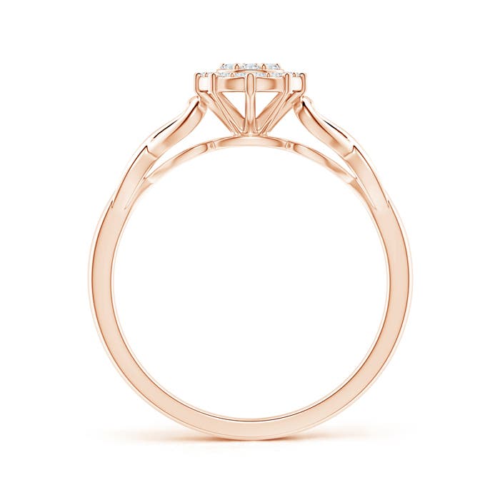 G, VS2 / 0.16 CT / 14 KT Rose Gold