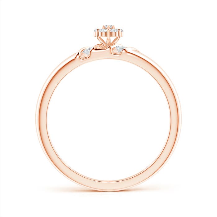 G, VS2 / 0.15 CT / 14 KT Rose Gold