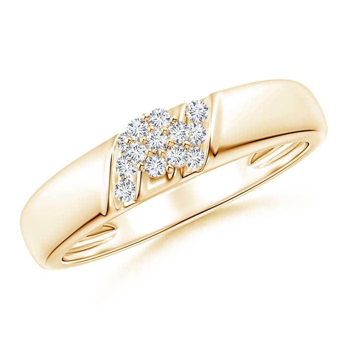 G, VS2 / 0.15 CT / 14 KT Yellow Gold