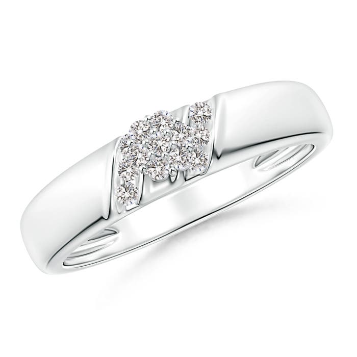 I-J, I1-I2 / 0.15 CT / 14 KT White Gold