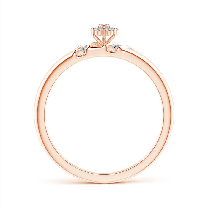 K, I3 / 0.15 CT / 14 KT Rose Gold