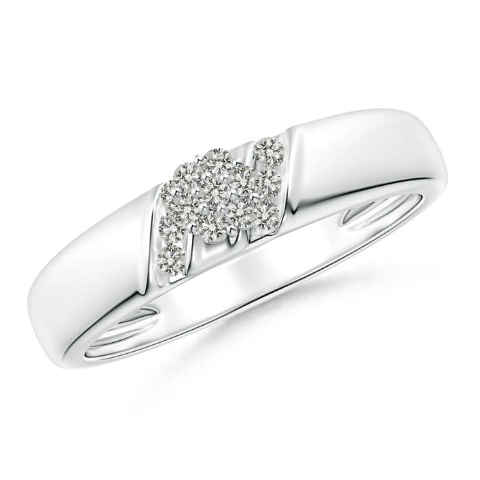 K, I3 / 0.15 CT / 14 KT White Gold