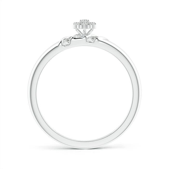 K, I3 / 0.15 CT / 14 KT White Gold