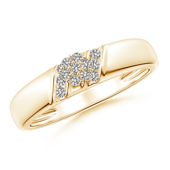 K, I3 / 0.15 CT / 14 KT Yellow Gold