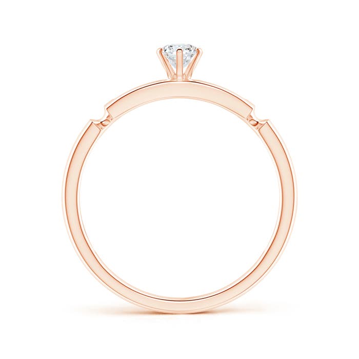 G, VS2 / 0.3 CT / 14 KT Rose Gold