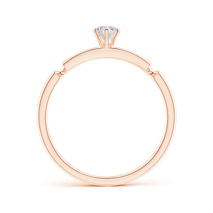 H, SI2 / 0.3 CT / 14 KT Rose Gold