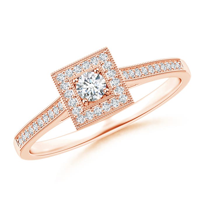 G, VS2 / 0.24 CT / 14 KT Rose Gold