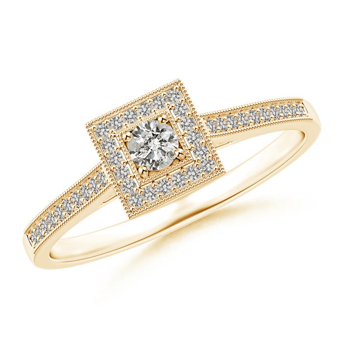 K, I3 / 0.24 CT / 14 KT Yellow Gold