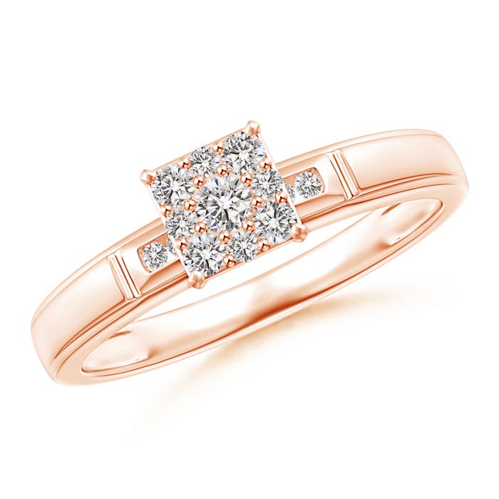 I-J, I1-I2 / 0.23 CT / 14 KT Rose Gold