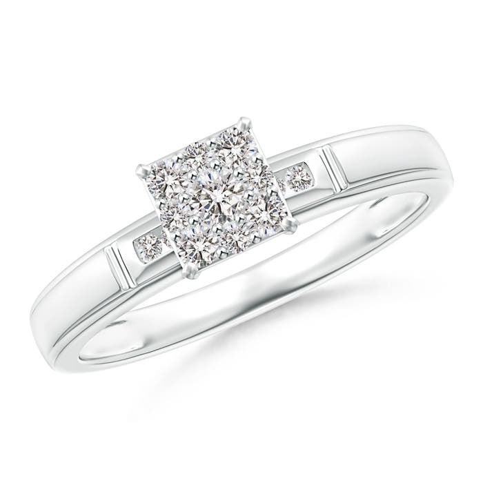 I-J, I1-I2 / 0.23 CT / 14 KT White Gold