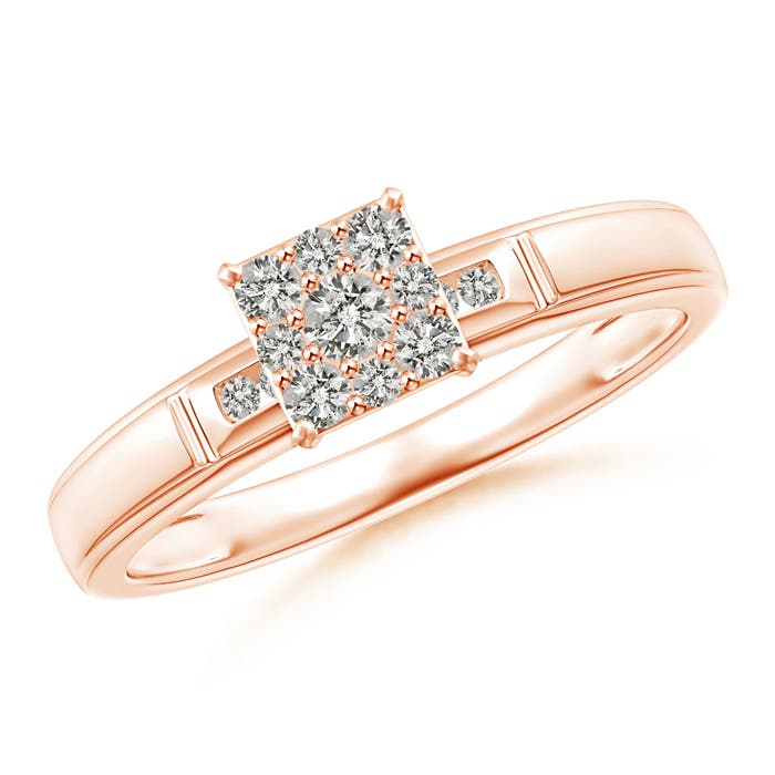 K, I3 / 0.23 CT / 14 KT Rose Gold