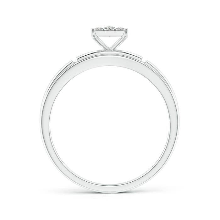 K, I3 / 0.23 CT / 14 KT White Gold