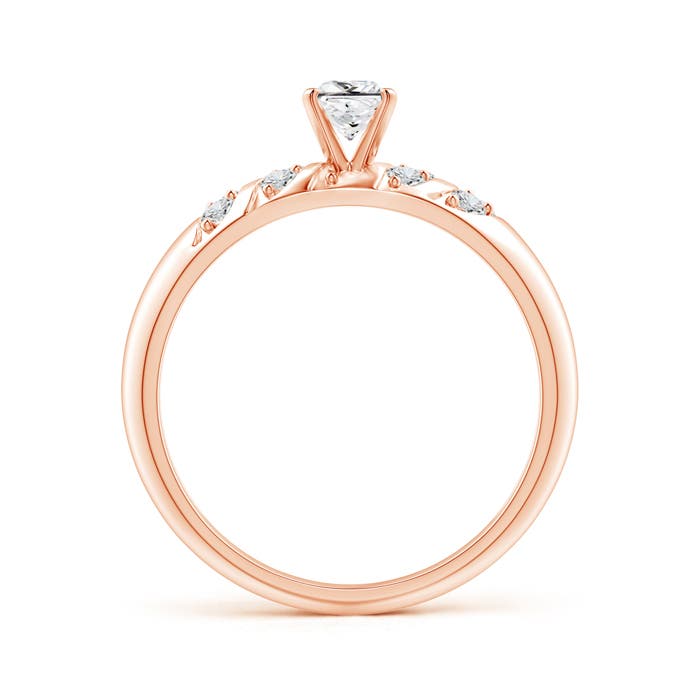 H, SI2 / 0.45 CT / 14 KT Rose Gold