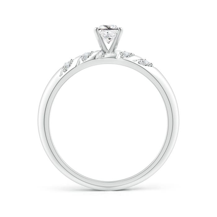 H, SI2 / 0.45 CT / 14 KT White Gold